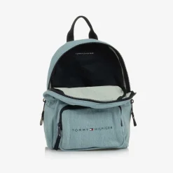 Tommy Hilfiger Blue Denim Backpack (28cm) Clearance