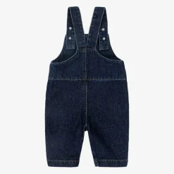 Bobo Choses Blue Denim Colourblock Dungarees Outlet