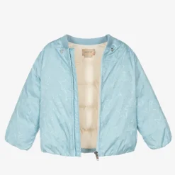 Gucci Blue Double G Down Puffer Jacket Best