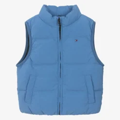 Tommy Hilfiger Blue Down Padded Gilet New