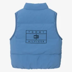 Tommy Hilfiger Blue Down Padded Gilet New