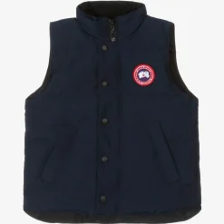 Canada Goose Blue Down Padded Vanier Gilet Online