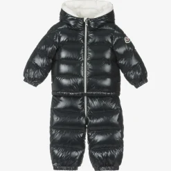 Moncler Enfant Blue Down-Filled 2 Piece Snowsuit Outlet