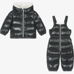 Moncler Enfant Blue Down-Filled 2 Piece Snowsuit Outlet