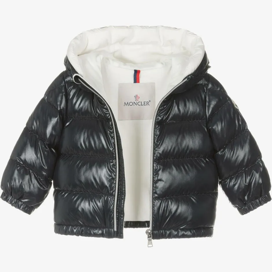 Moncler Enfant Blue Down-Filled 2 Piece Snowsuit Outlet