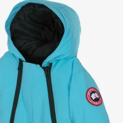 Canada Goose Blue Down-Filled Baby Snowsuit Sale