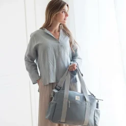 Pasito a Pasito Walking Mum Blue Eco Mesh Changing Bag (39 cm) Outlet