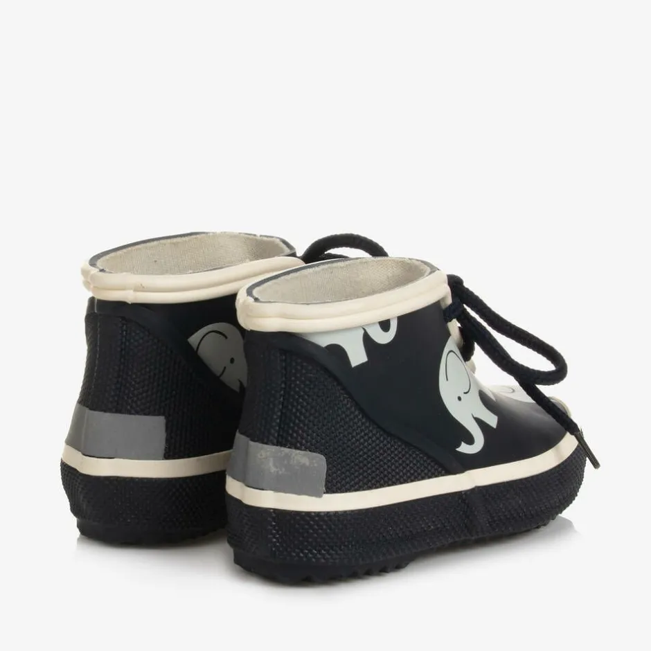 CeLaVi Blue Elephant Rain Boots Sale