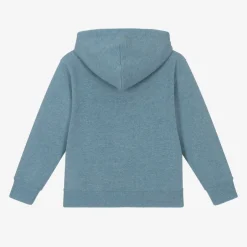 Bonpoint Blue Embroidered Hoodie Best