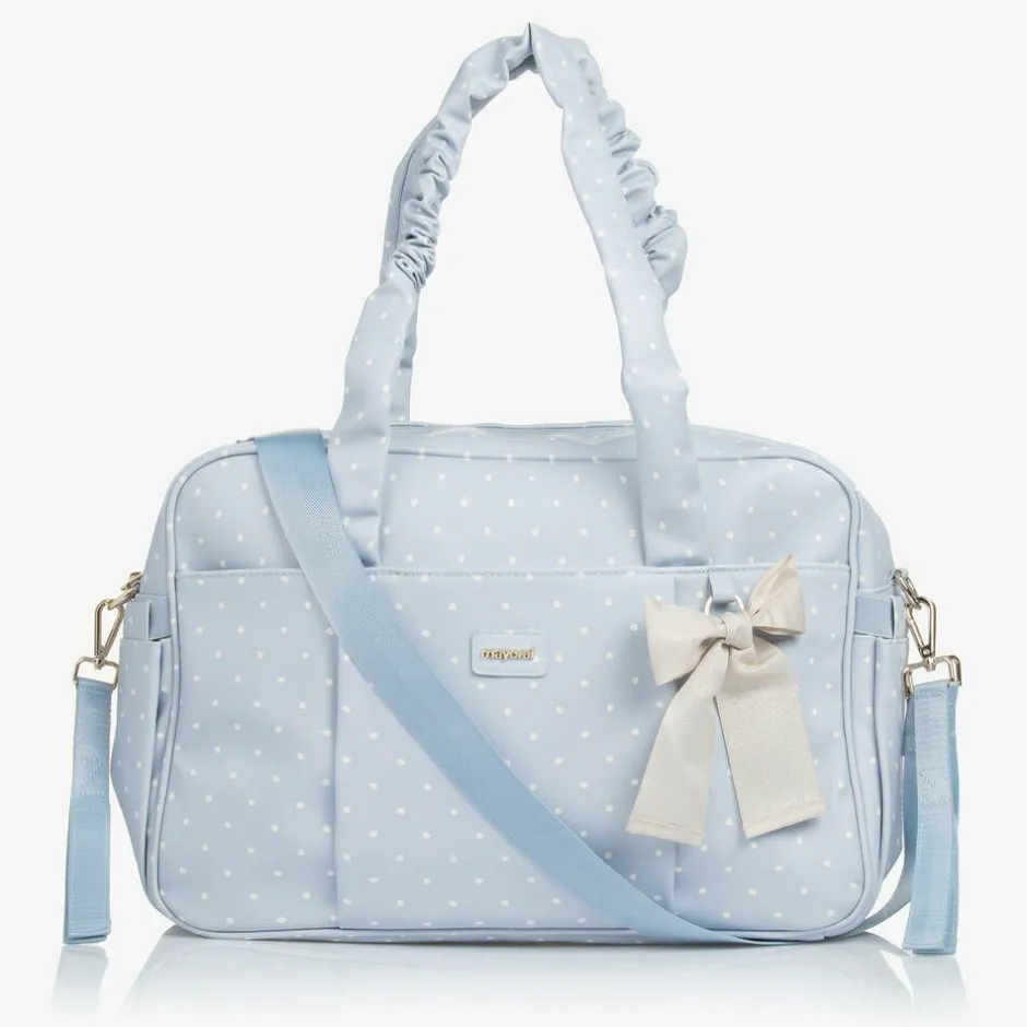 Mayoral Blue Faux Leather Changing Bag (48cm) Online