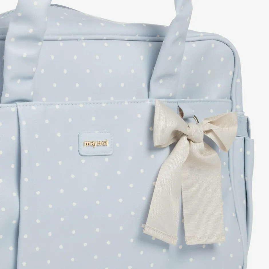 Mayoral Blue Faux Leather Changing Bag (48cm) Online