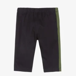 Gucci Blue Gabardine Baby Trousers Clearance