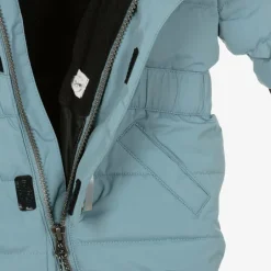 Deux par Deux Blue Hooded Baby Snowsuit Best