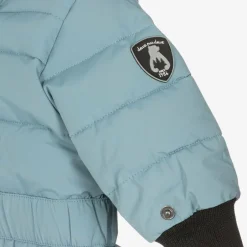 Deux par Deux Blue Hooded Baby Snowsuit Best
