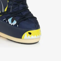 Moon Boot Blue Icon Dragon Snow Boots