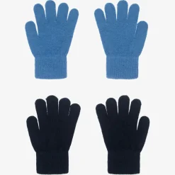 CeLaVi Blue Knitted Gloves (2 Pack) Hot