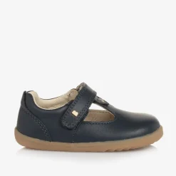 Bobux Step Up Blue Leather First Walker Shoes Clearance