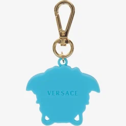 Versace Blue Medusa Keyring (12cm) Online