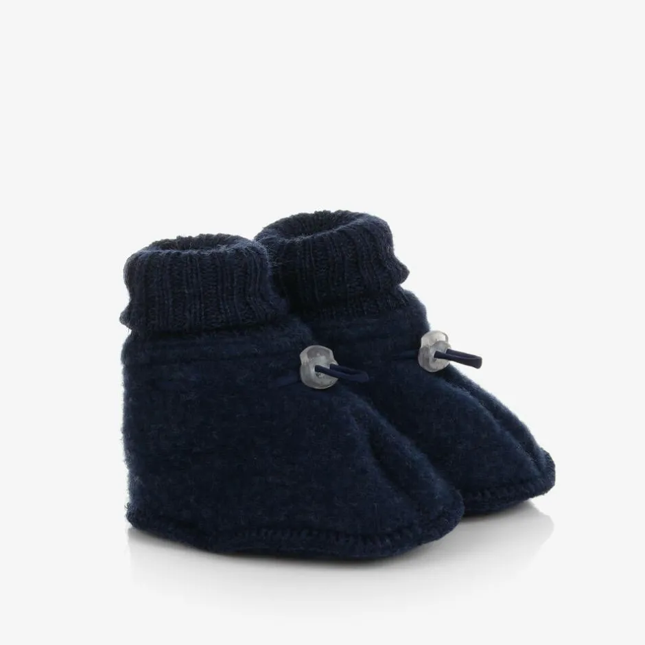 Joha Blue Merino Wool Booties Best