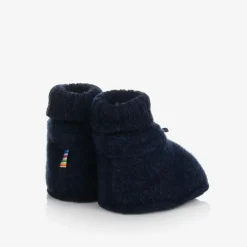 Joha Blue Merino Wool Booties Best