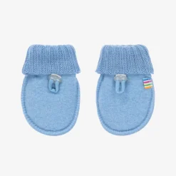 Joha Blue Merino Wool Mittens Sale
