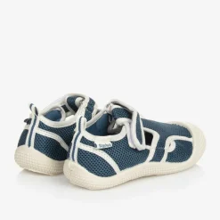 Playshoes Blue Mesh Aqua Shoes Discount