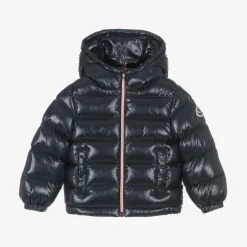 Moncler Enfant Blue New Aubert Down Puffer Jacket