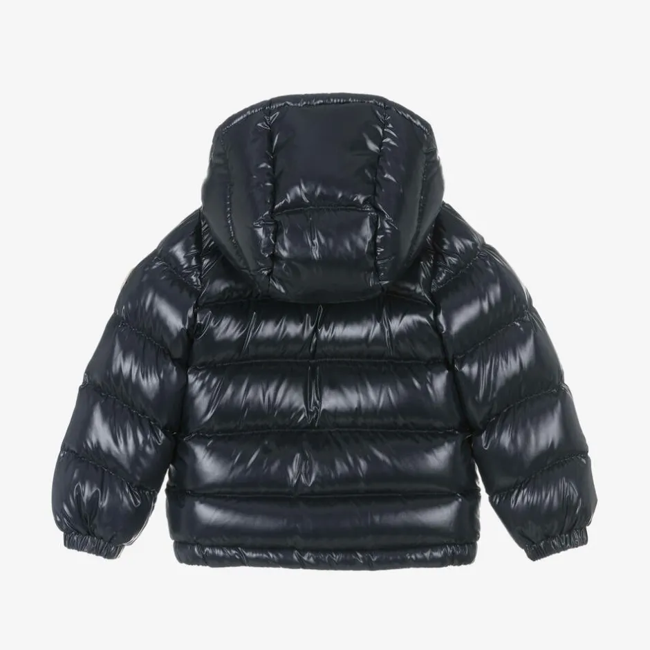 Moncler Enfant Blue New Aubert Down Puffer Jacket