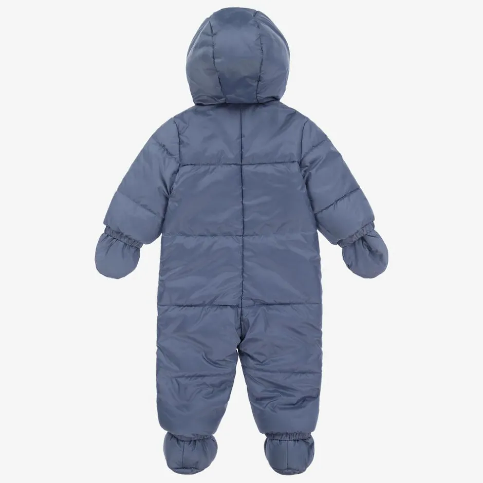 Mayoral Blue Padded Baby Snowsuit Outlet