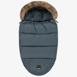 Elodie Blue Padded Footmuff (95cm)
