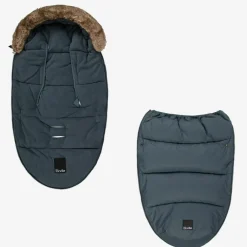 Elodie Blue Padded Footmuff (95cm)