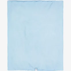 Peter Rabbit™ by Childrensalon Blue Padded Linen & Cotton Blanket (95cm) New