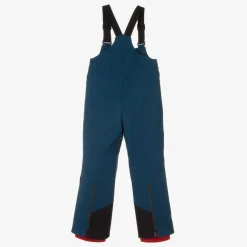 Moncler Enfant Blue Padded Ski Salopettes Sale