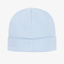 Kissy Kissy Blue Pima Cotton Baby Hat Outlet