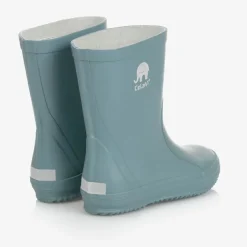 CeLaVi Blue Rubber Rain Boots Online