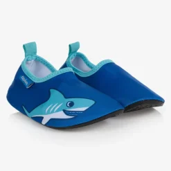 Playshoes Blue Shark Aqua Shoes (UPF50+) Discount