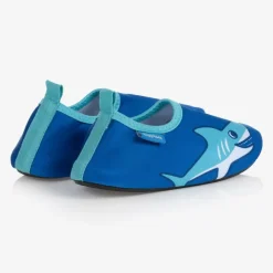 Playshoes Blue Shark Aqua Shoes (UPF50+) Discount