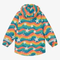 Frugi Blue Star Print Raincoat Best