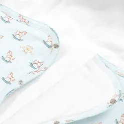 My Little Pie Blue Supima Cotton Rocking Horse Nest (81cm) Online