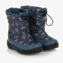 Falcotto by Naturino Blue Teddy Bear Snow Boots Best