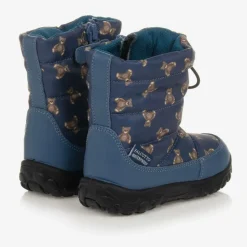 Falcotto by Naturino Blue Teddy Bear Snow Boots Best
