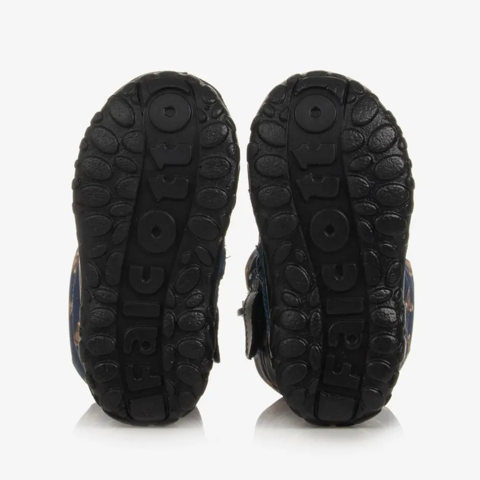 Falcotto by Naturino Blue Teddy Bear Snow Boots Best