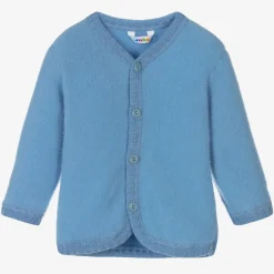 Joha Blue Thermal Wool Cardigan Clearance