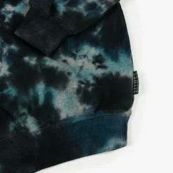 Molo Blue Tie-Dye Organic Cotton Sweatshirt Discount