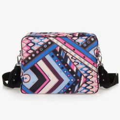 PUCCI Blue Vivara Print Changing Bag (38cm) Hot