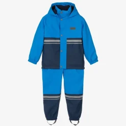 Mitty James Blue Waterproof Raincoat & Salopettes Discount