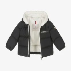Moncler Enfant Blue Xola Down Padded Puffer Snowsuit Discount
