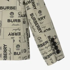 Burberry Boys Archive Beige Twill Blazer ArchiveBeigeW23 Hot