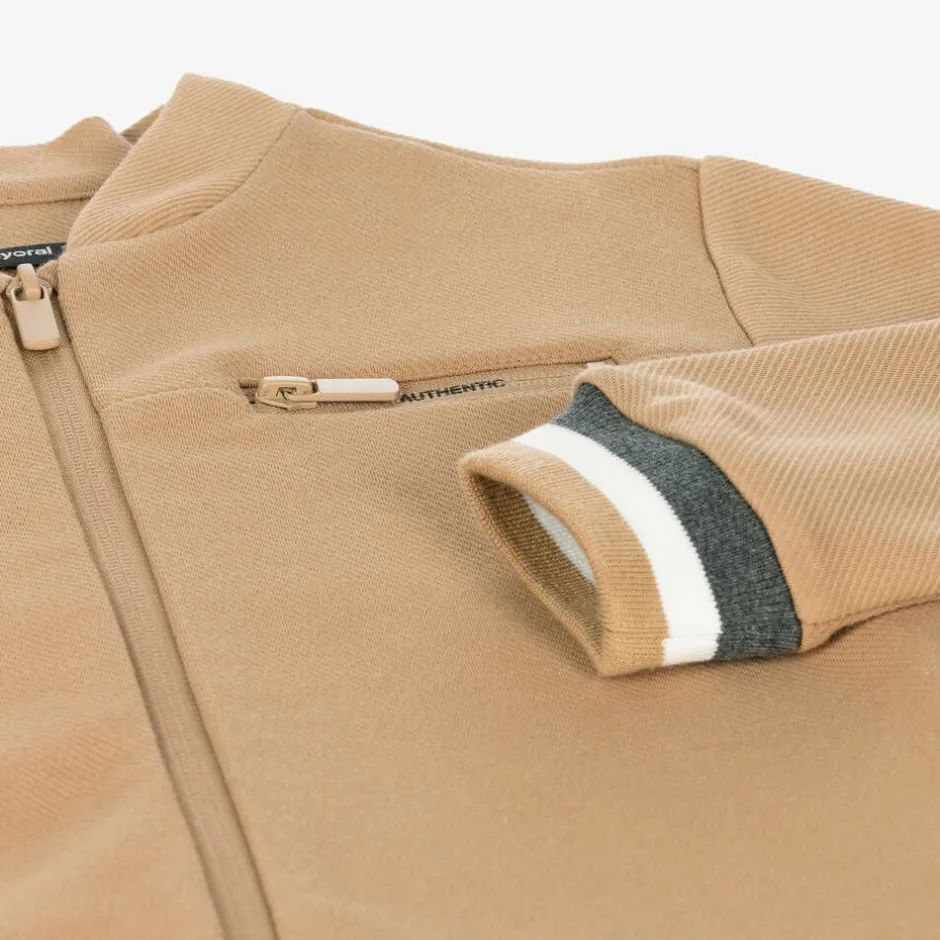 Mayoral Boys Beige Bomber Jacket Clearance