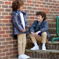 Childrensalon Occasions Boys Beige Cotton Chino Trousers Sale